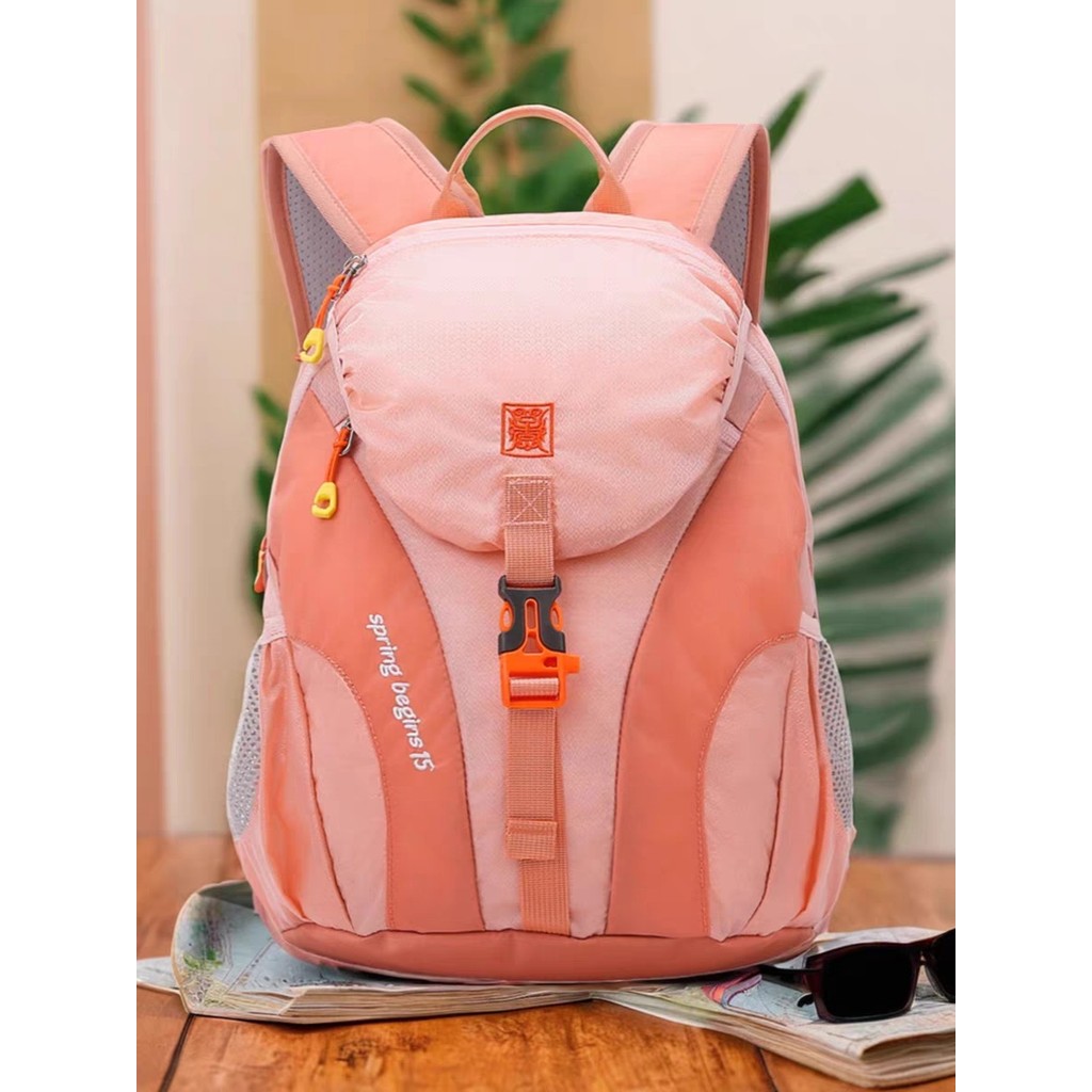 Children Outing Spring Travel Backpack Outdoor Children Travel Backpack นักเรียนประถม Ultra-Light Tr