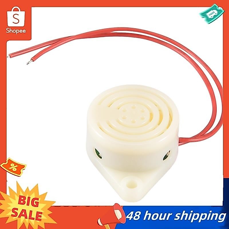 พร้อมส่ง Beep AC 220V buzzer แหล่งจ่ายไฟแบบมีสาย 2 ล้อสัญญาณเตือน
