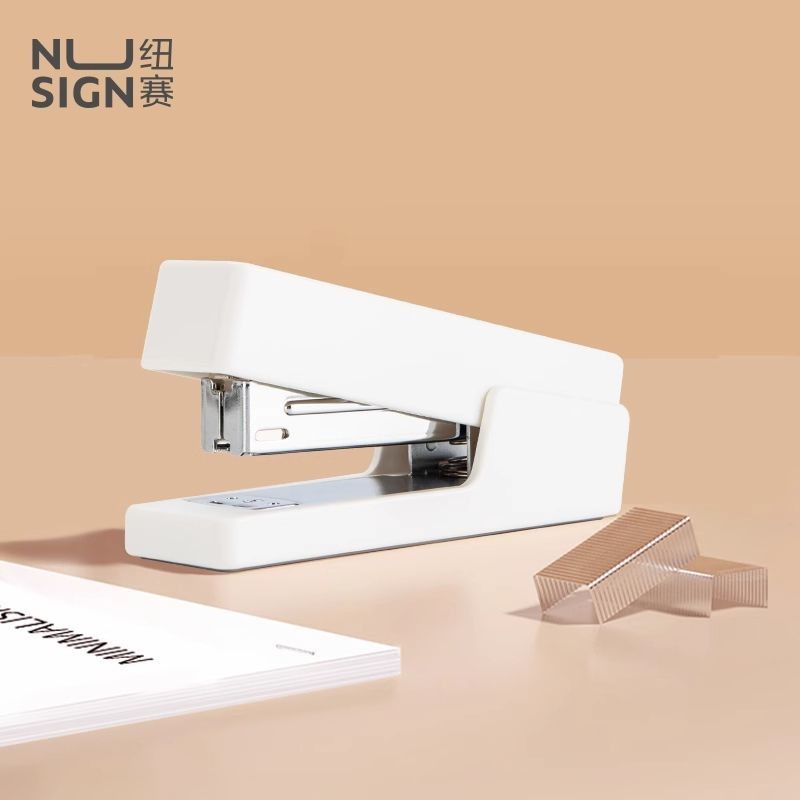 Nusign nusign Stapler หนาเครื่องเย็บกระดาษประหยัดแรงงาน Mini Small Medium Student Multifunctional St