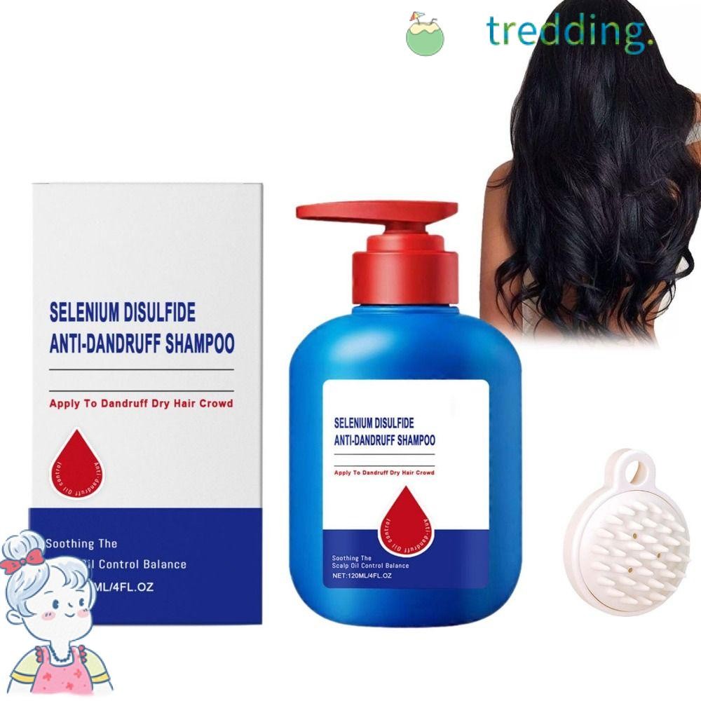 TREDDING491 Selenium Sulfide Shampoo, แชมพู Nipori สดชื่น 120 มล., แชมพูทําความสะอาดป้องกันรังแคควบค
