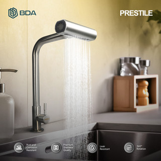 Prestile Keran Sink Dapur Kran Dinding Meja Stainless Steel Kepala Fleksibel Modern PR3201 PR4201