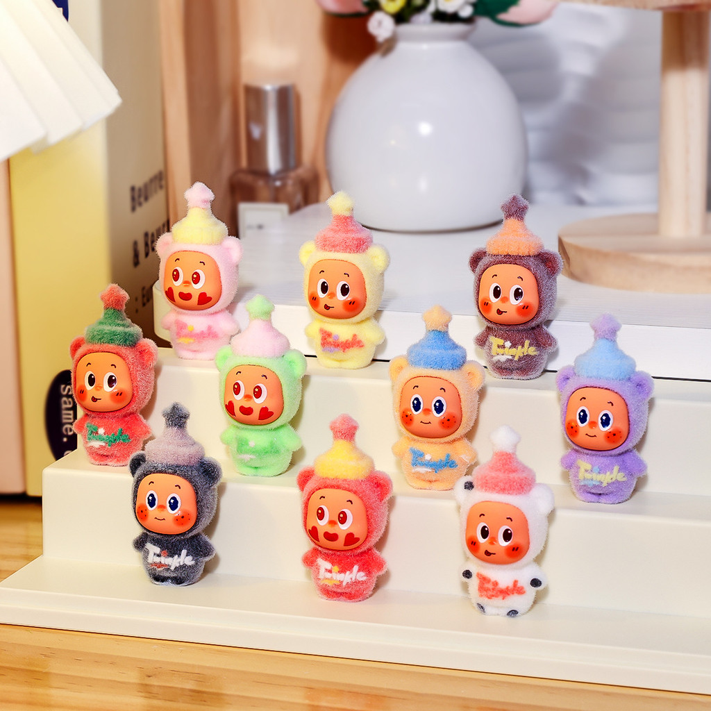 [1-5pcs/bag]可 ดาวน้อยพวงกุญแจ DIY จี้ตุ๊กตา ของประดับเดสก์ท็อป สร้างสรรค์ LT