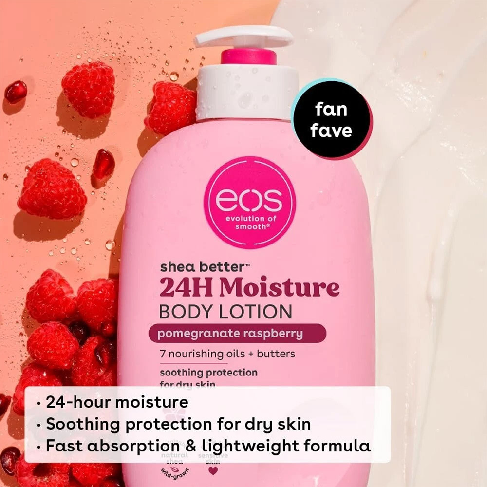 EOS Shea Better 24H Moisture Body Lotion 473ml Vanilla Cashmere