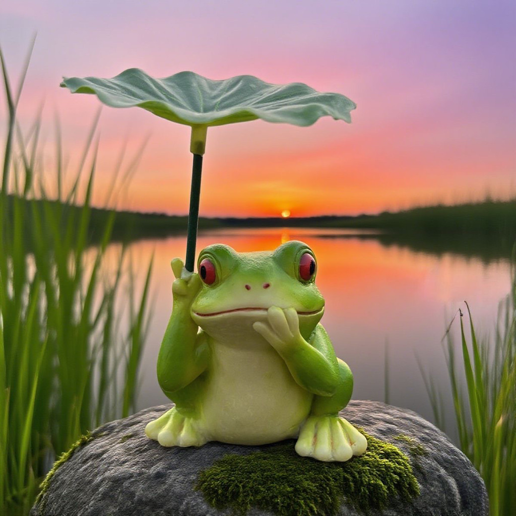 【พร้อมส่ง】กบ ของแต่งสวน frog เครื่องประดับกบ|ของตกแต่งบ้านสร้างสรรค์แสนสนุก|วัสดุเรซิ่น