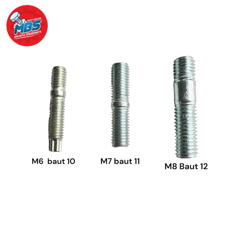 Bolt tanem m6 Bolt 10 m7 Bolt 11 m8 Bolt 12 Bolt ไอเสีย Bolt เกียร์ Bolt universal Bolt HDX
