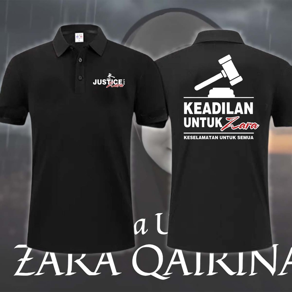 เสื้อผ้าโปโลสําหรับเสื้อผ้า Zara Qairina Cotton hespun solidariti 010 2025