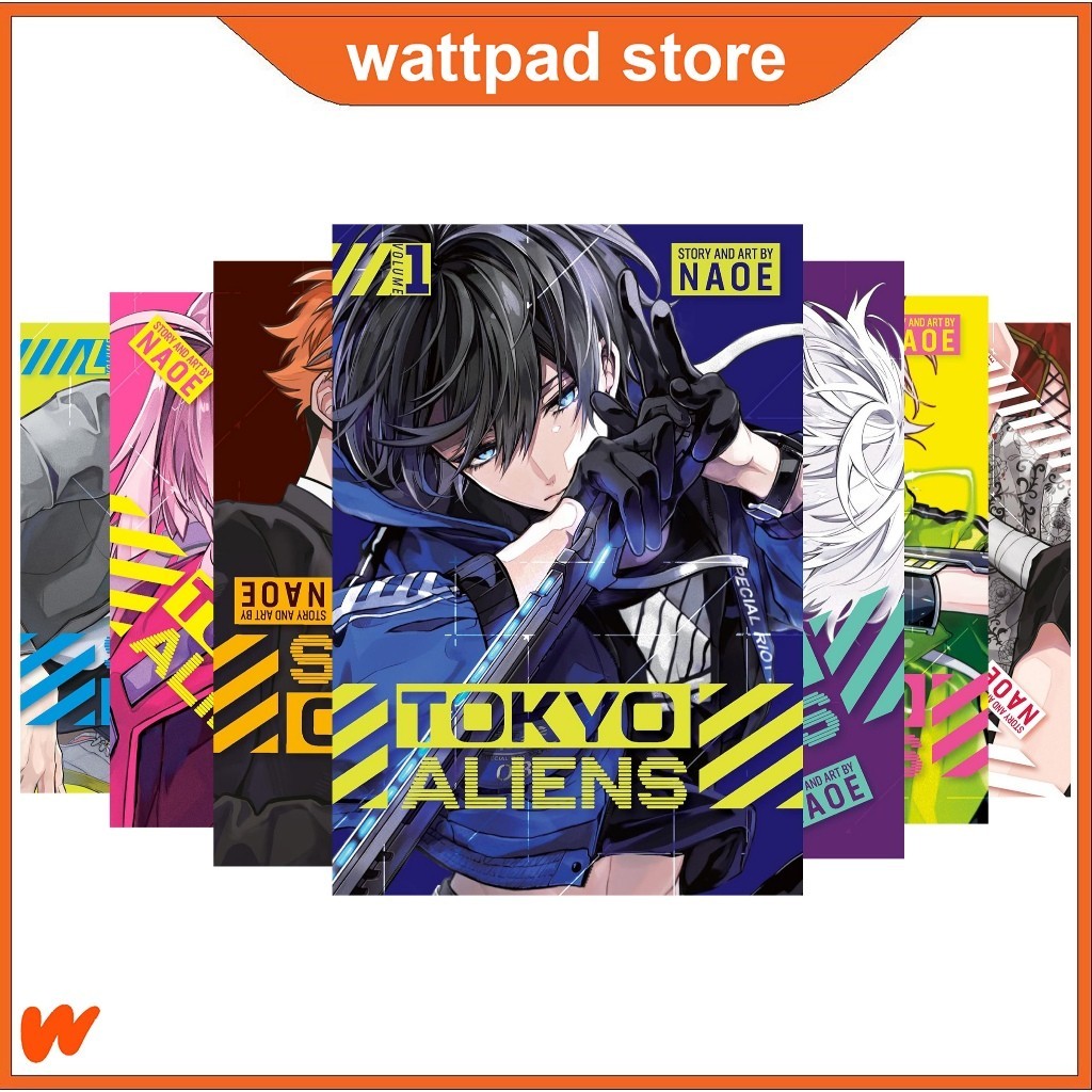 Tokyo Aliens Comic (ซีรีส์ 9 เล่ม) (ภาษาอังกฤษ)
