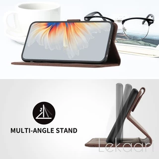 ซองหนังสําหรับ ZTE Nubia Air Pro V80 V70 Max Design Plus V60 Lite Red Magic 10 Z60S Z60 Ultra Z50S Neo 5 3 GT Card กระเป๋าสตางค์หลายมุมพลิกฝาครอบโทรศัพท์