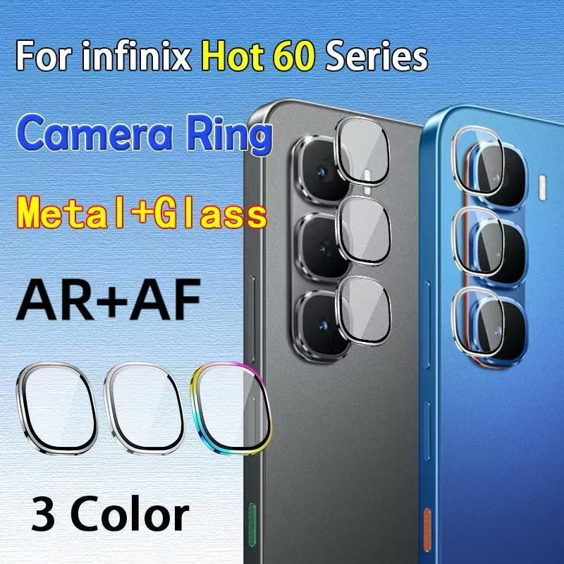 [ส่งจากไทย]ฟิล์มกันรอยกล้องสําหรับiNfinix Hot60Pro Plus Hot50Pro plus ฟิล์มเลนส์