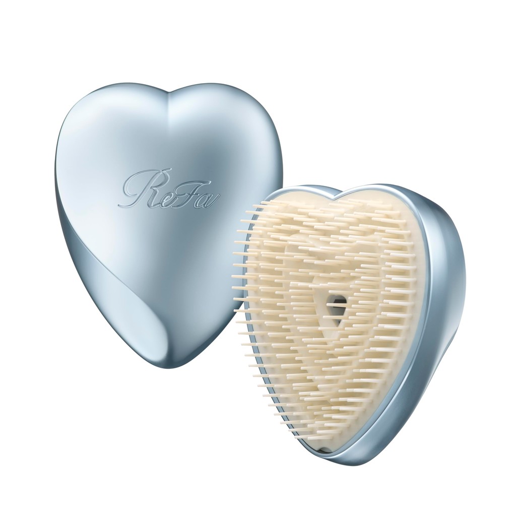 ReFa HEART BRUSH (Silver Sky)