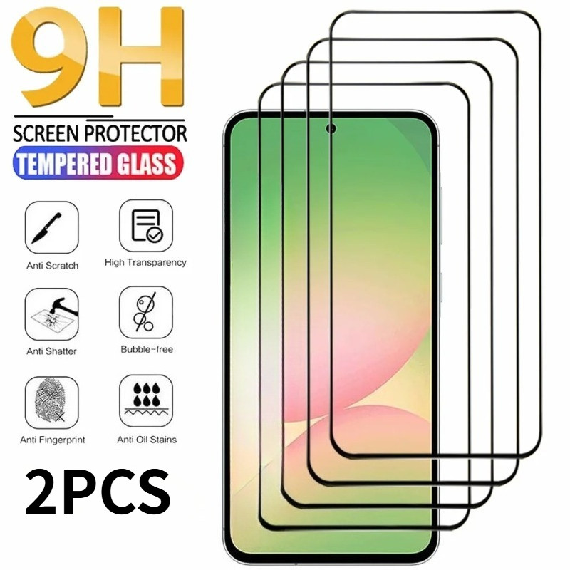 ป้องกันการระเบิด 2 ชิ้น‌ กระจกนิรภัยสําหรับ Huawei nova Y91 Y90 Y73 Y72S Y72 Y71 Y70 Plus HD และ Ant