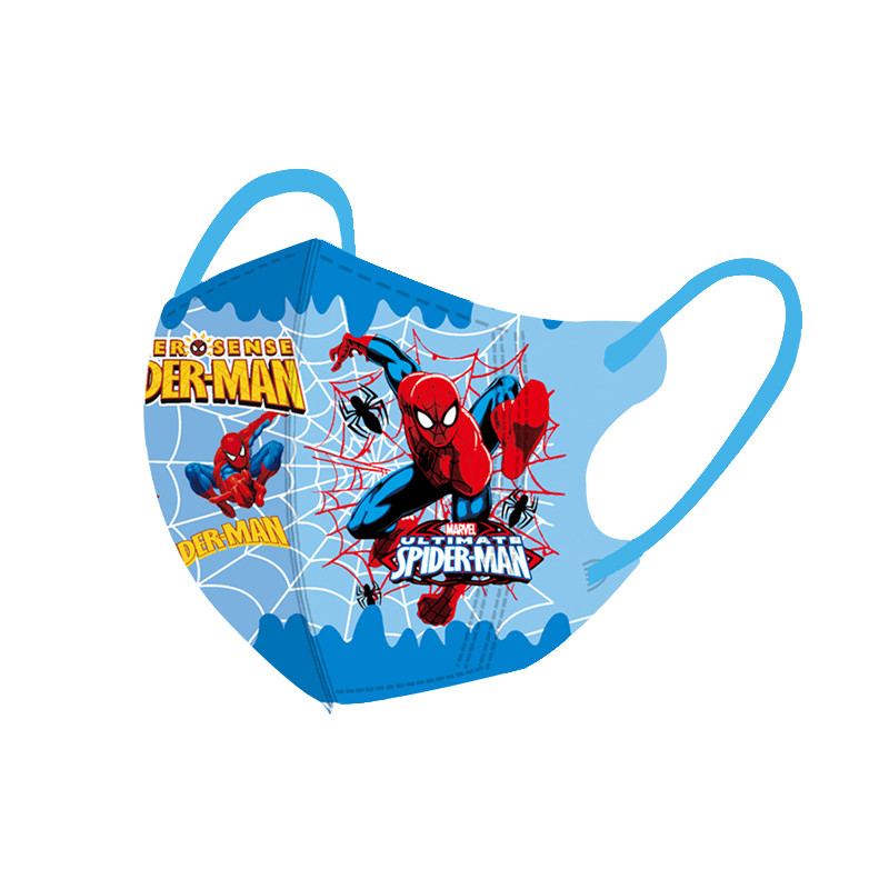 การจัดส่งที่รวดเร็ว หน้ากาก 3D รูปสไปเดอร์แมน ซูเปอร์ฮีโร่ โปเกม่อน สามมิติ สําหรับเด็ก 3-12 ปี 50 ชิ้น - รูปที่ 3