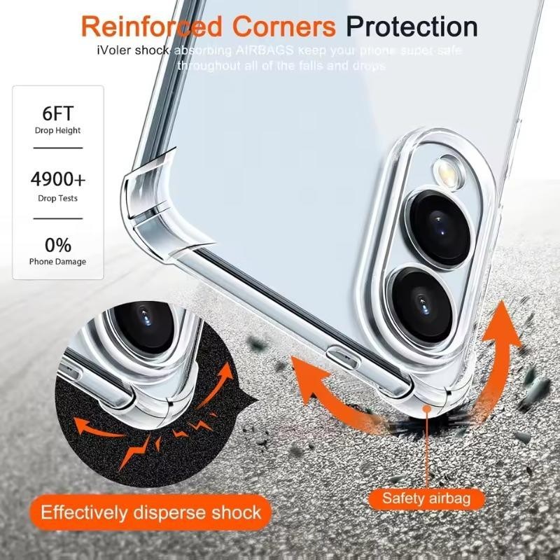 กระแทกกันกระแทกชัดเจน ฝากหลัง ให้ Vivo V60 X200 X200s Pro mini FE Ultra iqoo Neo 10 Pro Plus S30 Pro