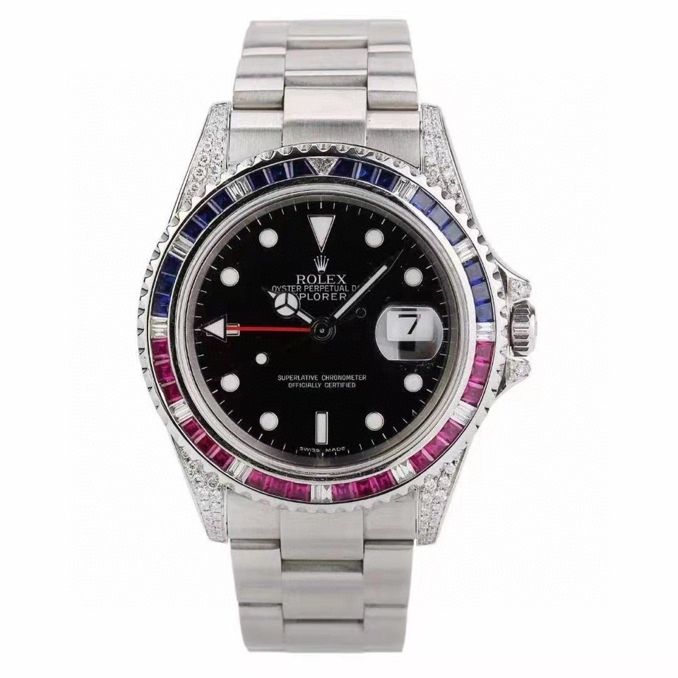 นาฬิกา Rolex Rolex Explorer Series 16570 Back Diamond