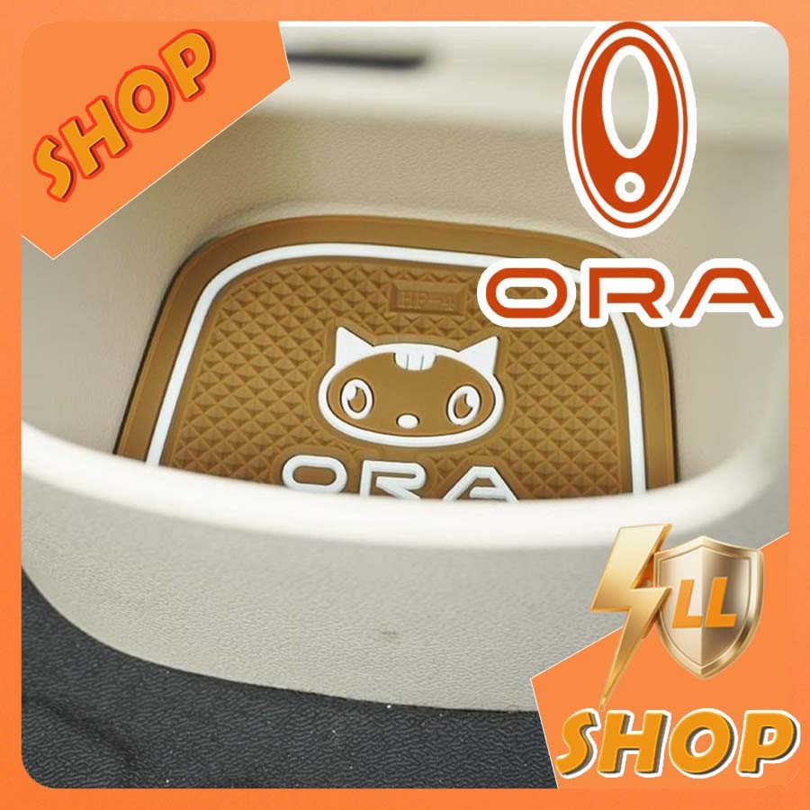 [READY]ORA GOOD CAT Water Bottle Door Slot Mat Body Kit good cat ora Car Decoration Accessories Y3NL