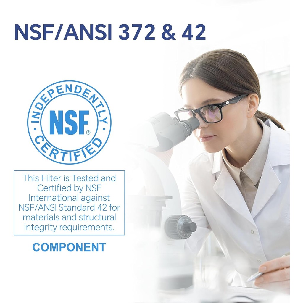 Stokk EDR1RXD1 เปลี่ยนใช้งานร่วมกับ Everydrop Filter 1, EDR1RXD1B, Whirlpool W10295370A, P8RFWB2L, P