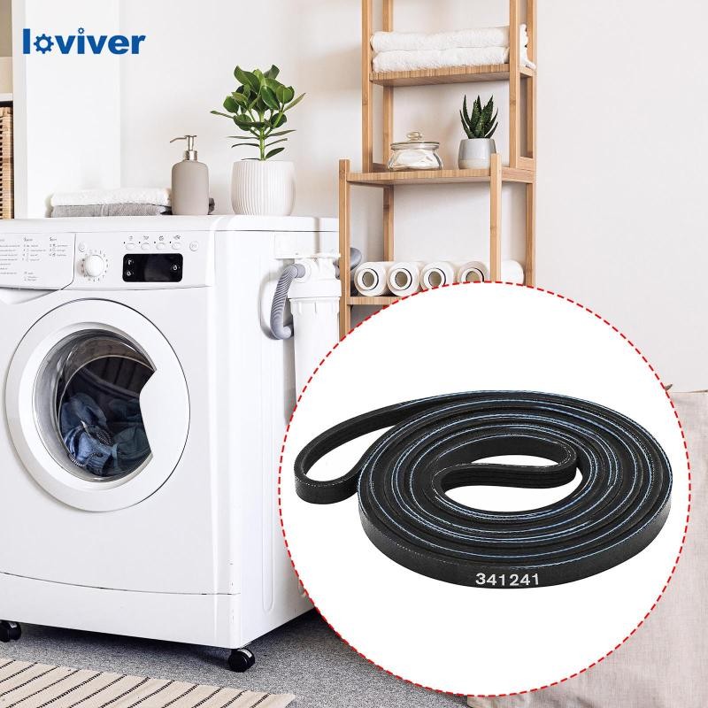 [Loviver] สายพานกลองเป่าสายพานยางไดรฟ์ 661561 8210 53-1080 ซ่อม 8066065 3392665 P46-037 99989673 53-