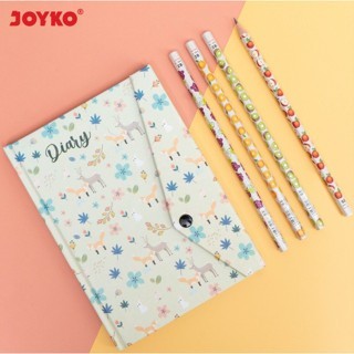 ดินสอ BPP Joyko P-109 2B Fruity 1 ชุด 4 ชิ้น
