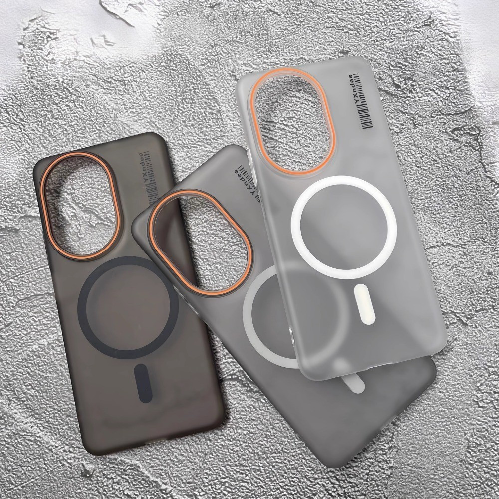 เคสโทรศัพท์สําหรับ Huawei Nova 14 Ultra Nova 11 12 13 14 Pro Ultra Matte ฝาครอบแม่เหล็กโปร่งใสบาง Anti-fall ปลอก