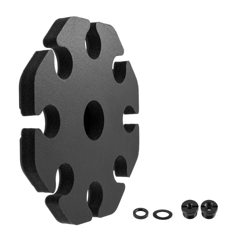 IOR 8 Slot ขาตั้งไมโครโฟนสําหรับขาตั้งไมโครโฟนจัดเก็บสําหรับอุปกรณ์หลายและบันทึกสภาพแวดล้อม