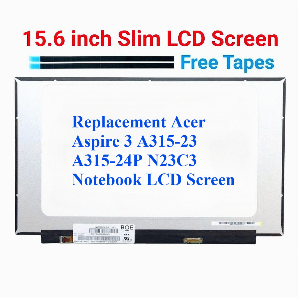 เปลี่ยนหน้าจอ LCD โน๊ตบุ๊ค Acer Aspire 3 A315-23 A315-24P N23C3