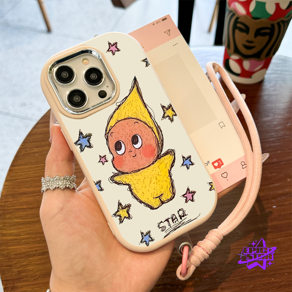 ⭐ MISS CASE ⭐ Star People Hand Painting Redmi 9C 10 9A 11A 12 10C 10A 12C 9 12Pro 10Pro 11Pro Note 1