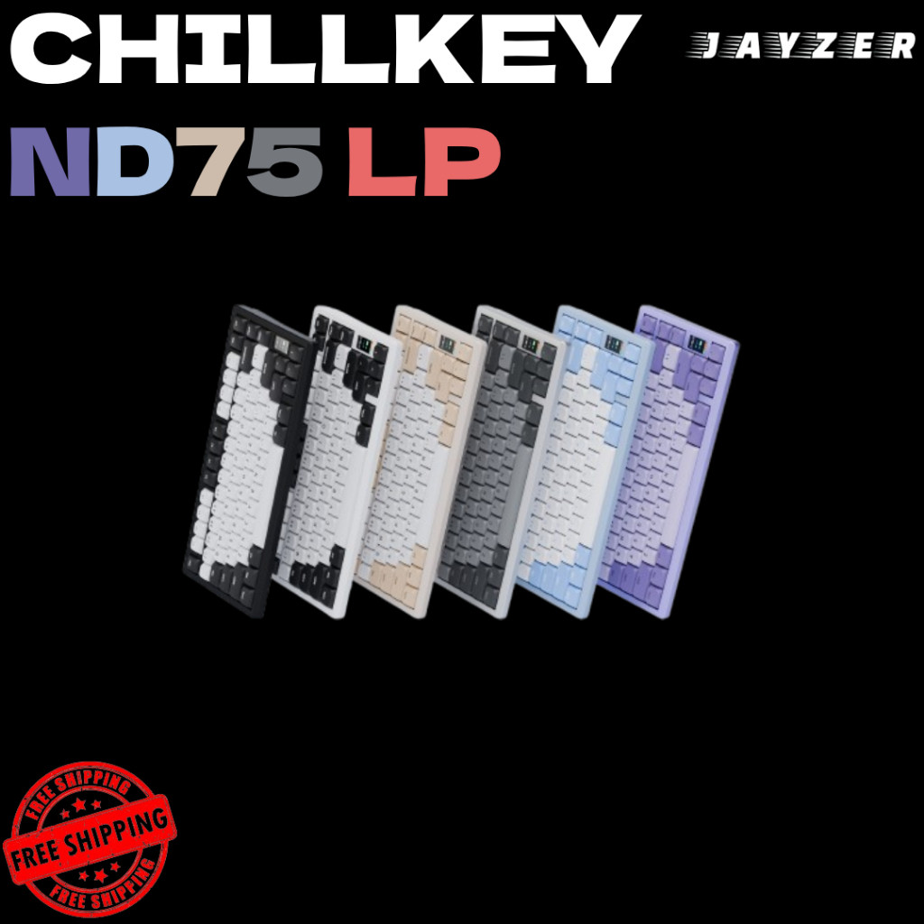 SG ไม่กําหนด ND75LP คีย์บอร์ดเครื่องกลโปรไฟล์ต่ํา สร้างขึ้นเป็นพิเศษ ND75 LP