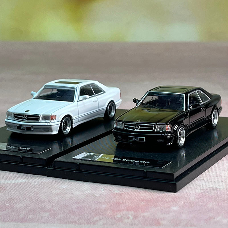 1: 64 Mercedes-Benz Benz 560 SEC AMG โมเดลรถอัลลอย