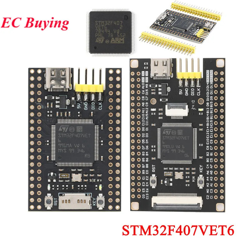 STM32F407VET6 STM32F407 STM32 ระบบขั้นต่ํา Core Development Board โมดูลแขนชิป VCT6