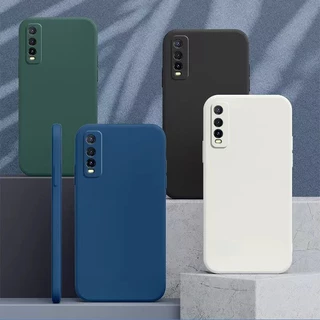 เคสกำมะหยี่ สีสันพาสเทล นุ่มสบาย กันกระแทก สำหรับ Vivo Y21D / Y31 5G Y29 Y19s Y12A Y20S Y20 Y20I Y20S Y3S Y01 Y01A Y15S Y11 Y12 Y15 Y17 พร้อมส่ง