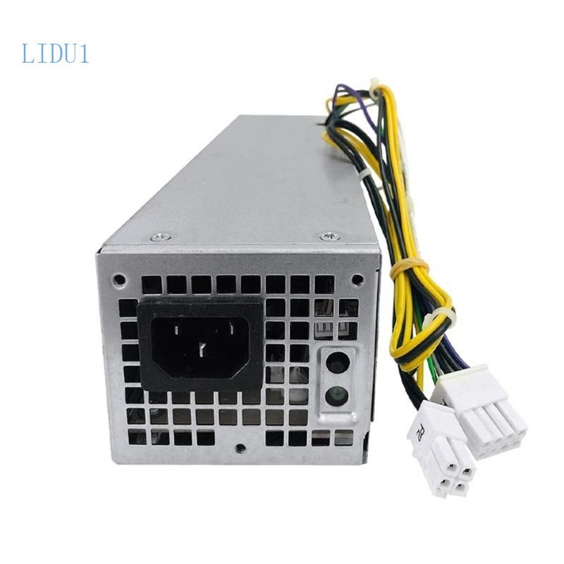LIDU1 4Pin + 8Pin 255W คอมพิวเตอร์แหล่งจ่ายไฟเปลี่ยนแหล่งจ่ายไฟสําหรับ Dell 3020 7020