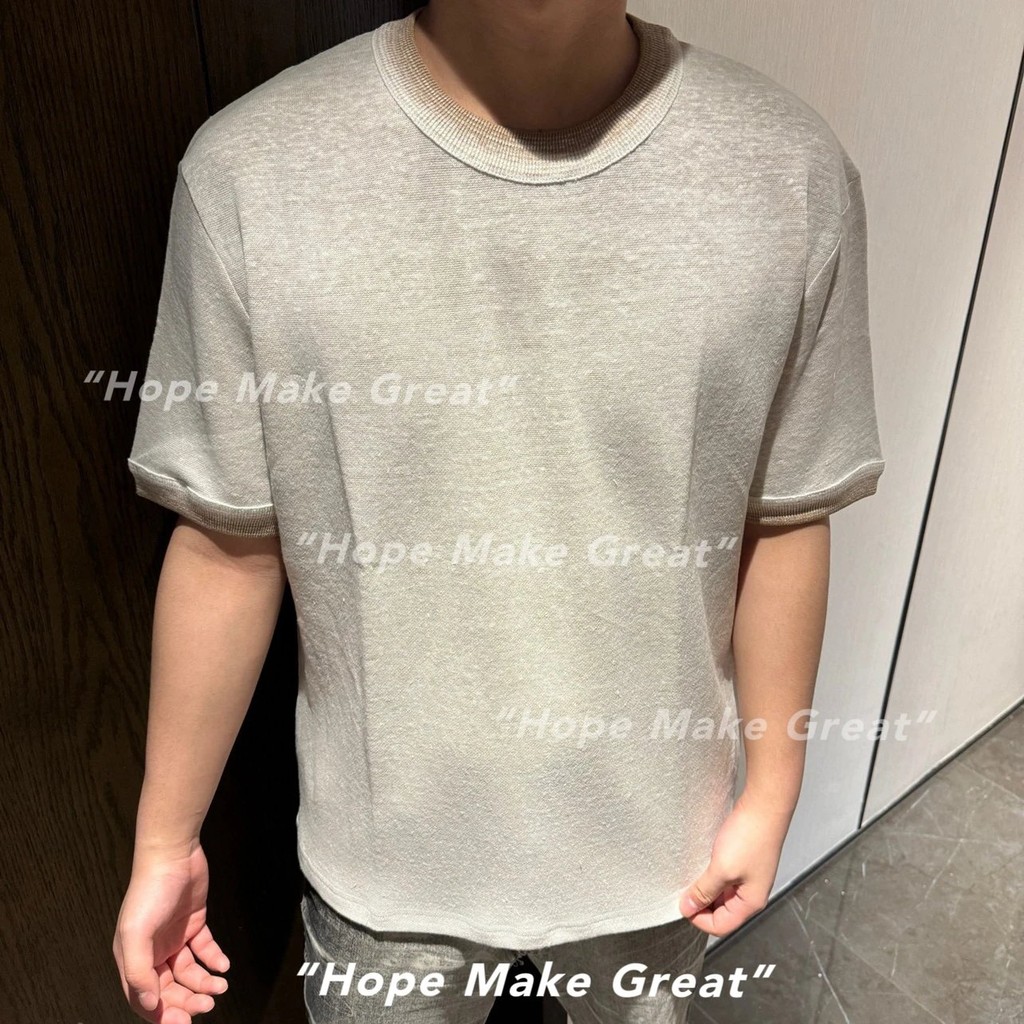 เสื้อยืดผ้าเนื้อดี Original Fabric แบบ Old Money สำหรับผู้ชายและผู้หญิง ใส่สบายและแมทช์ได้หลากหลาย