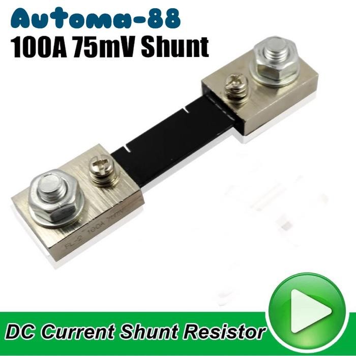 SHUNT CT Resistor 100A 75mV สําหรับ DC Ampere Meter แอมป์มิเตอร์ PZEM-015 ดีที่สุด