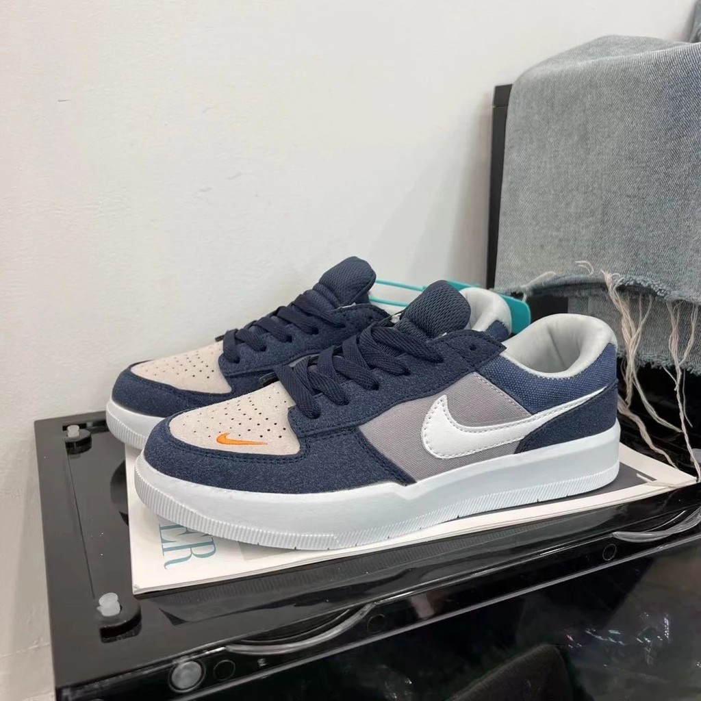 รองเท้าผ้าใบ SB Force 58 Size Number 36-44 สีน้ําเงินเข้ม 78 จัดส่งฟรี