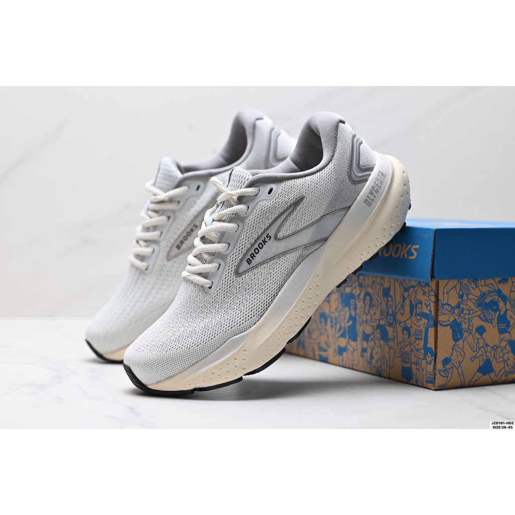 สไตล์ใหม่ Brooks Brooks Glycerin 21 รองเท้าวิ่งผู้ชายกันกระแทกมาราธอนไนโตรเจน Jogging Shoes Item No.