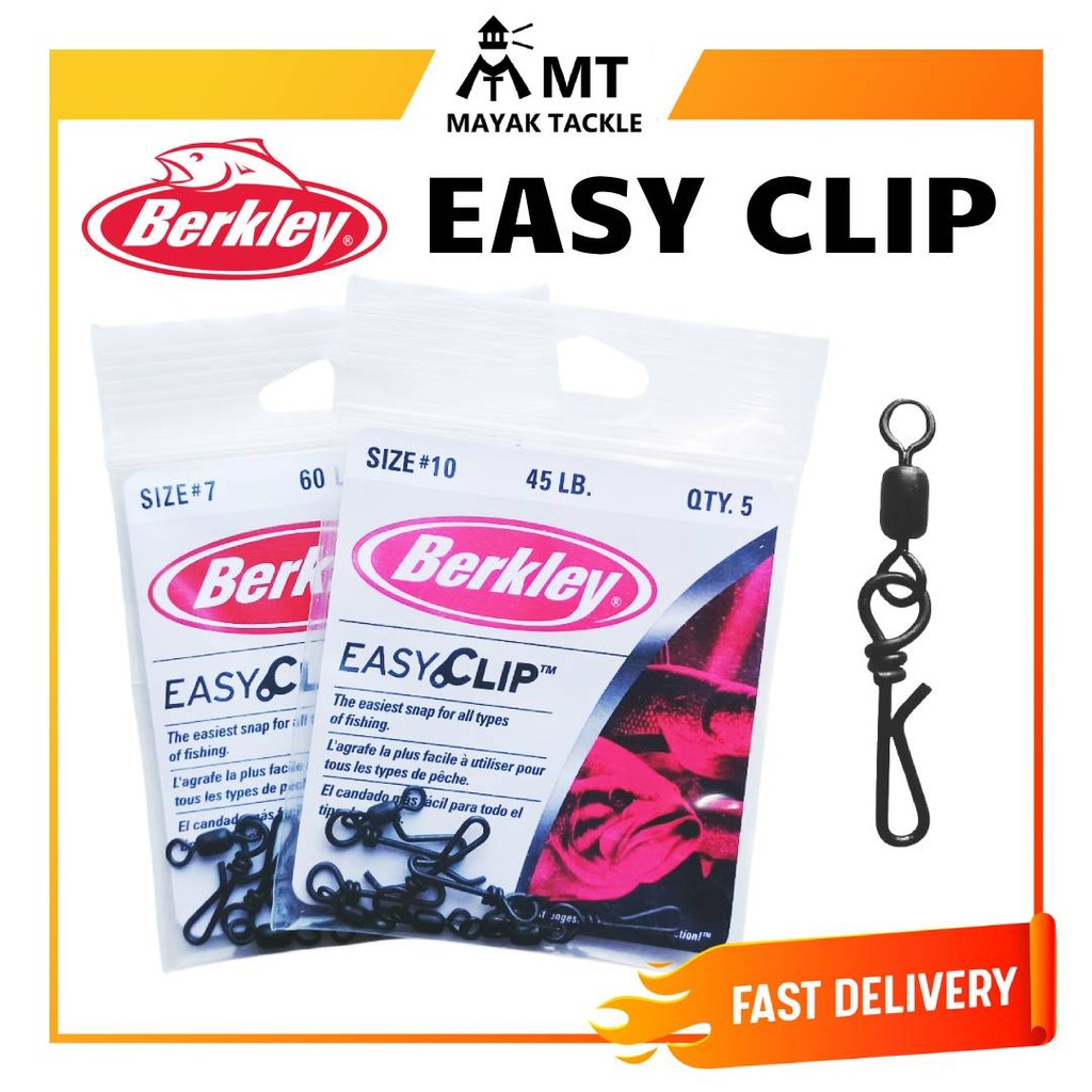 BERKLEY EASY CLIP สีดํา EC10B / EC12B / EC7B