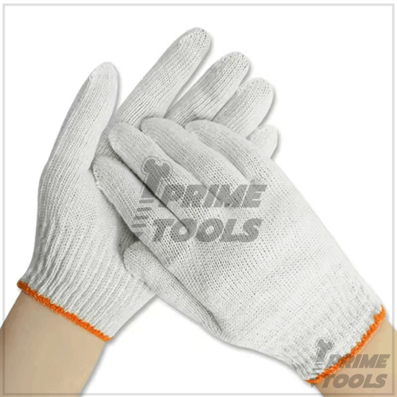 ถุงมือ ถุงมือผ้าทอ ถุงมือผ้า 2 สี มีให้เลือก จำนวน 12 คู่ ระบายอากาศได้ เหมาะสำหรับงานก่อสร้าง เหมาะสำหรับช่างฝีมือ - รูปที่ 4