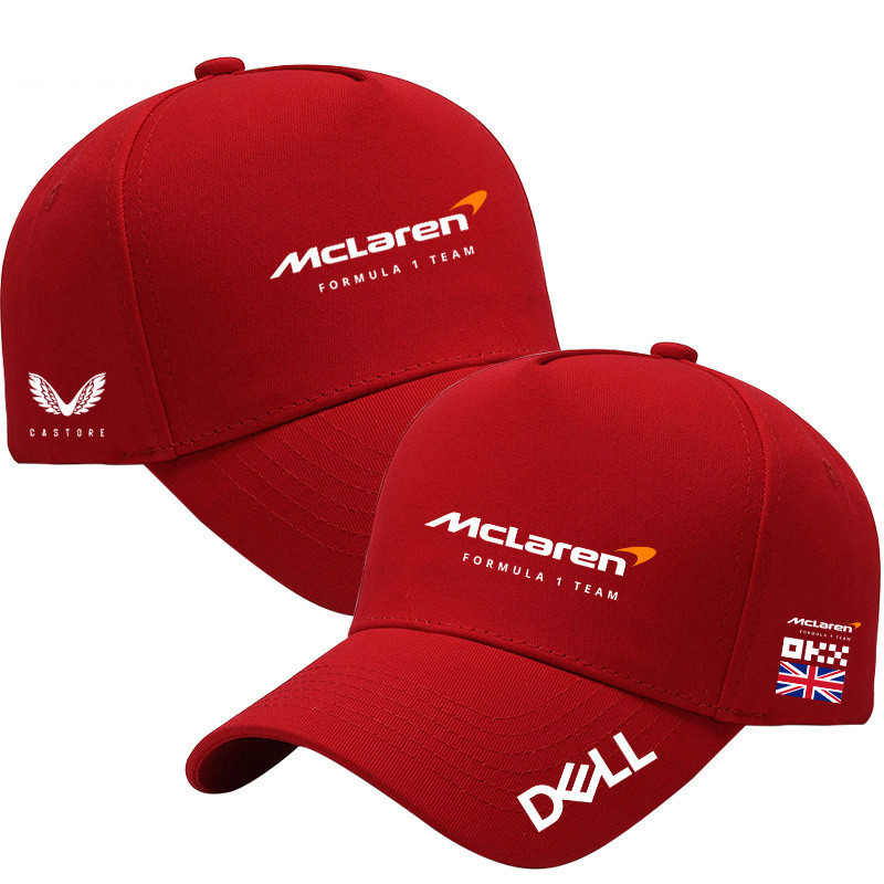 【หมวกแก๊ป】 McLaren hat, Norris, F1 outdoor baseball cap, travel mountaineering sun hat