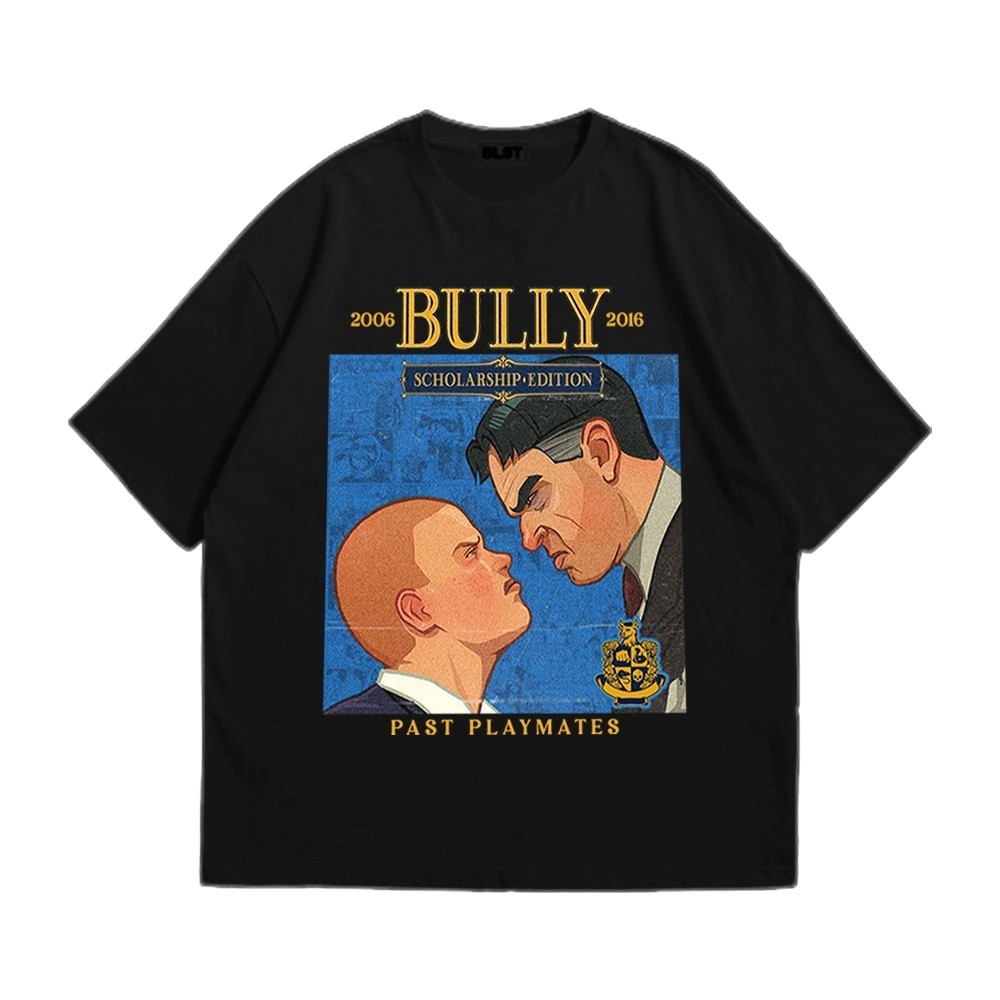 เสื้อยืด Essentiantique สําหรับผู้ชายและผู้หญิงรุ่น bully scholarship พรีเมี่ยมหวี 24s image - 058