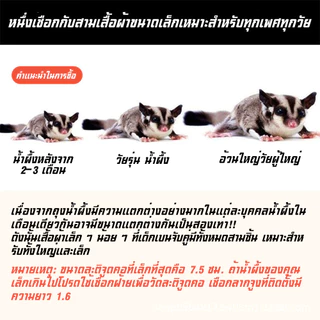 4 ชิ้นสัตว์เลี้ยงขนาดเล็กสายรัดหน้าอกหนูแฮมสเตอร์กระรอก Leash Anti Bite Traction เชือก Sugar Glider Windproof พิเศษ