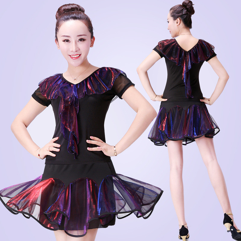 Symphony Short-Sleeved Top+Symphony กระโปรงแปดชิ้น