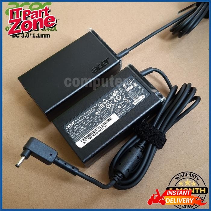 Original Acer TravelMate P214-51 P214-51G P214-52 P214-53 45W อะแดปเตอร์ชาร์จ