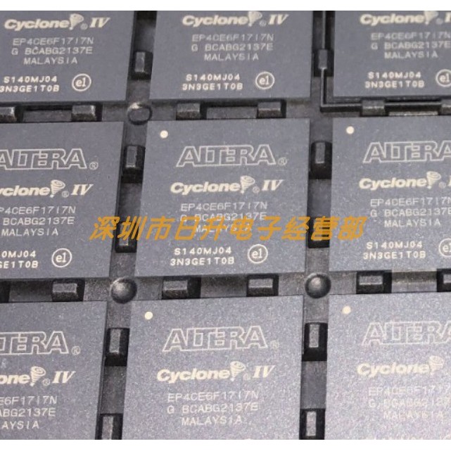 ยี่ห้อใหม่ EP4CE6F17I7N โปรแกรม Logic Microcontroller ชิป EP4CE6F17C8N