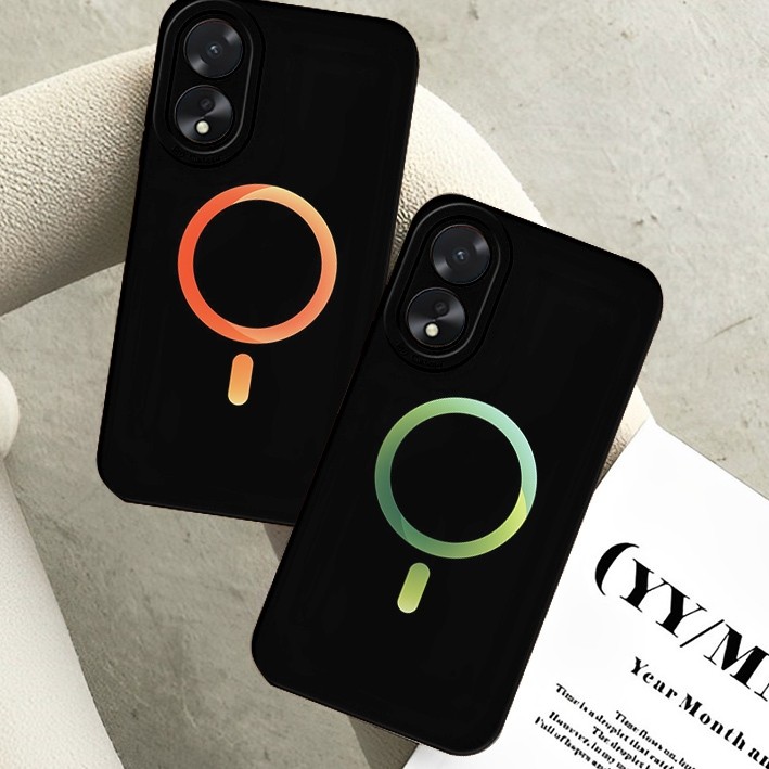 Softcase OPPO A18 A38 A17 A17K A58 4G/A58 5G A78 4G/A78 5G A79 5G A98 A16K A16E lOGO - เคสอินเทรนด์ 