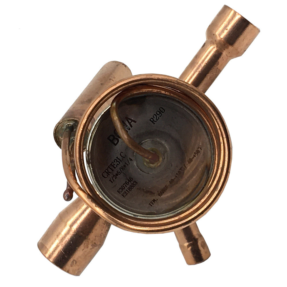 CRTE-10LC R290 วาล์วขยายความร้อนสําหรับ 5P ปั๊มความร้อนหรือตู้เย็น 7P เพื่อปรับปริมาณสเปรย์สารทําควา