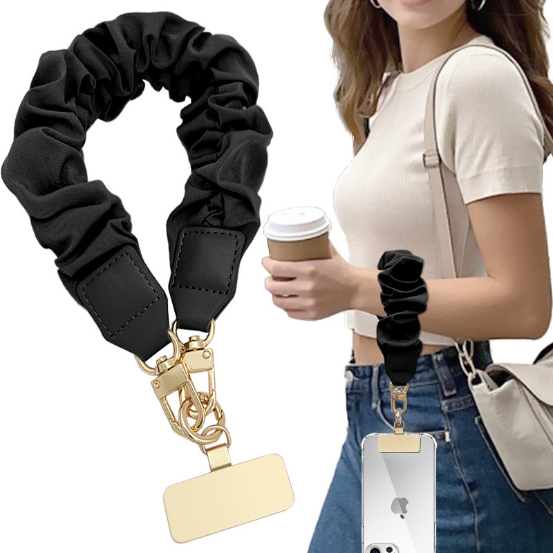 เครื่องประดับเรืองแสงพร้อมสต็อกโทรศัพท์มือถือเชือกเส้นเล็กในแนวทแยงระดับไฮเอนด์โซ่สุภาพสตรีป้องกันการสูญหายจี้เชือก - รูปที่ 4