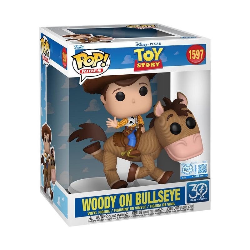 Funko POP Toy Story 30th Anniversary Toy Story สินค้า Woody and the Heart Horse Woody Figure