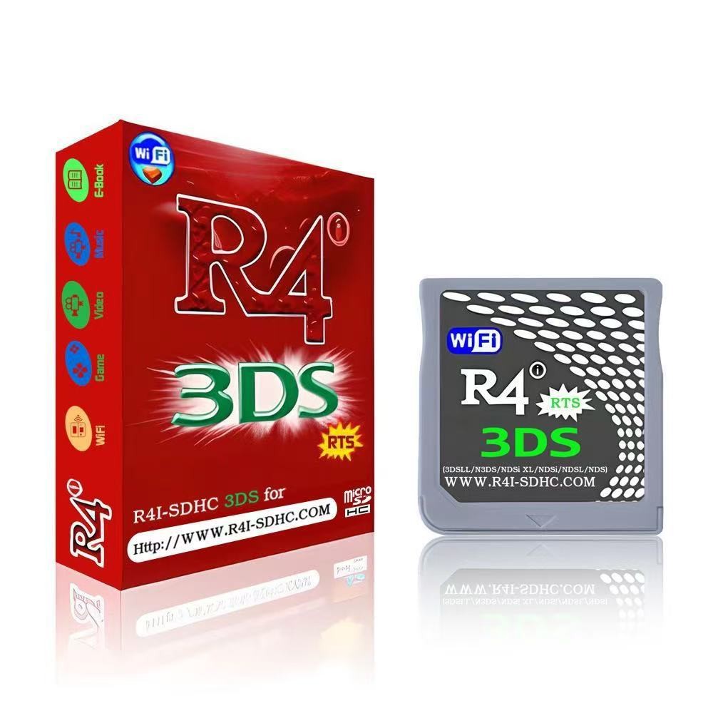 คุณภาพสูง 3DS NDS NDSL R4i RTS การ์ดสีแดง NDS การ์ดเผา NDS เกมรองรับ Real-Time Archive