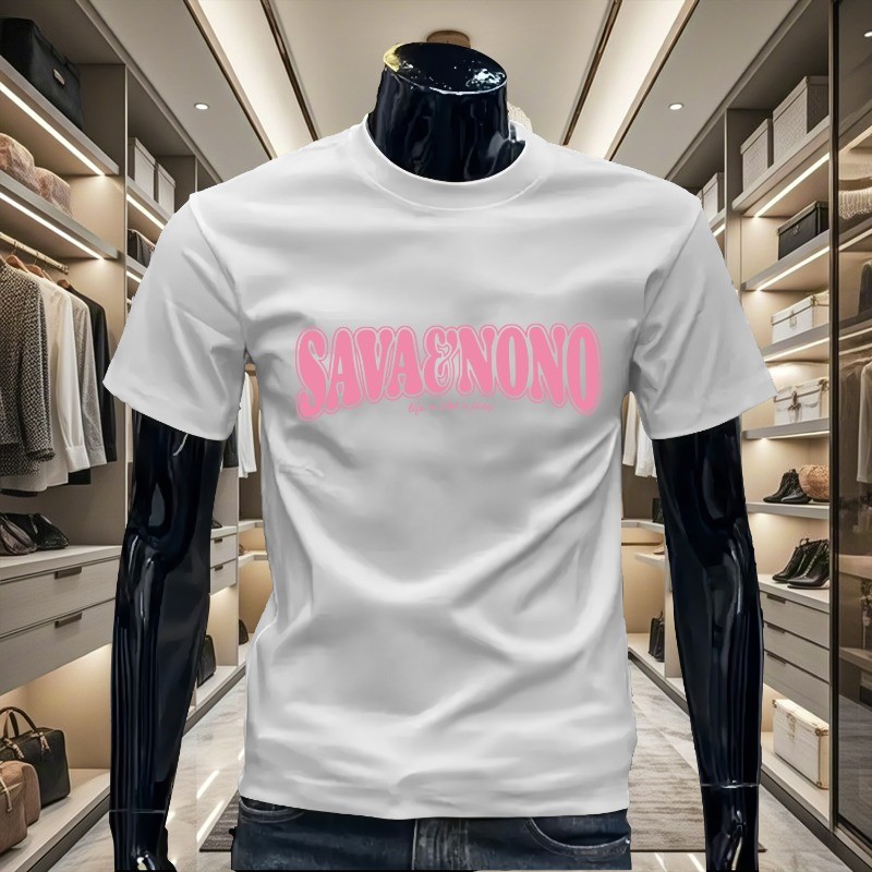 2025 NEW 2025P17 (Pure Cotton 230g) D2411 Black/White/Colorful M-5XL new23 TQ7E