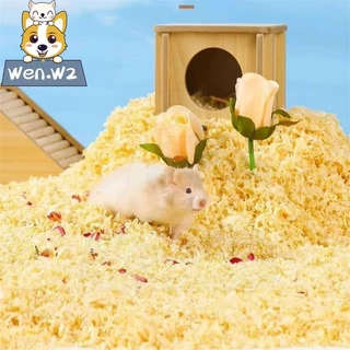 wen.W2 ขี้เลื่อยรองกรง หนูแฮมเตอร์ 500กรัม/1000กรัม ขี้เลื่อยหนูแฮมเตอร์ ธรรมชาติ100%